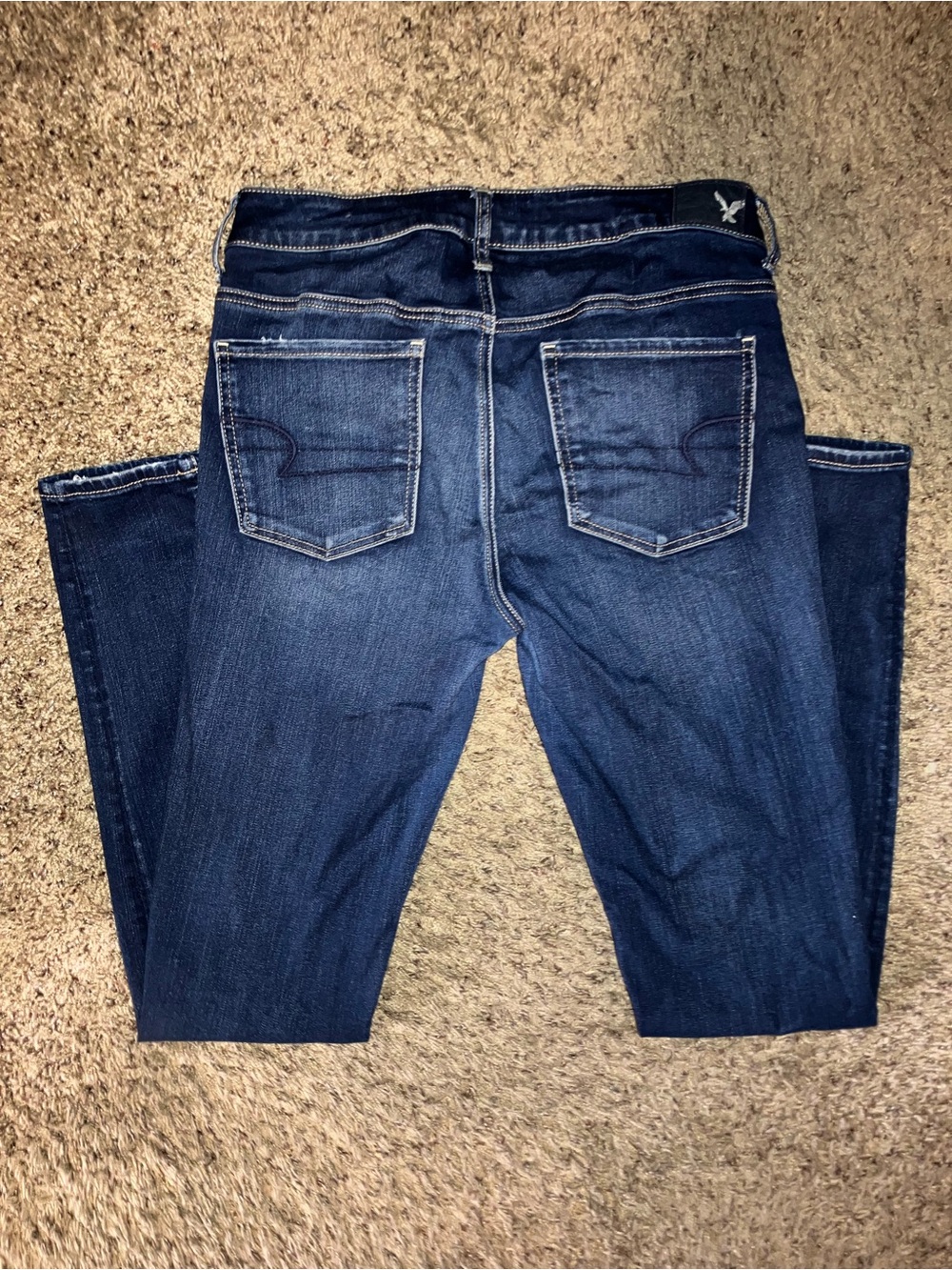American eagle Dark Wash Women's Jeans - Classic Stretch Denim - Picture 2 of 7